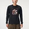 Columbia Round Neck Comfortable Pullover Printed Pattern Long Sleeve Sweatshirt Men sweatshirt Black AE3817-009