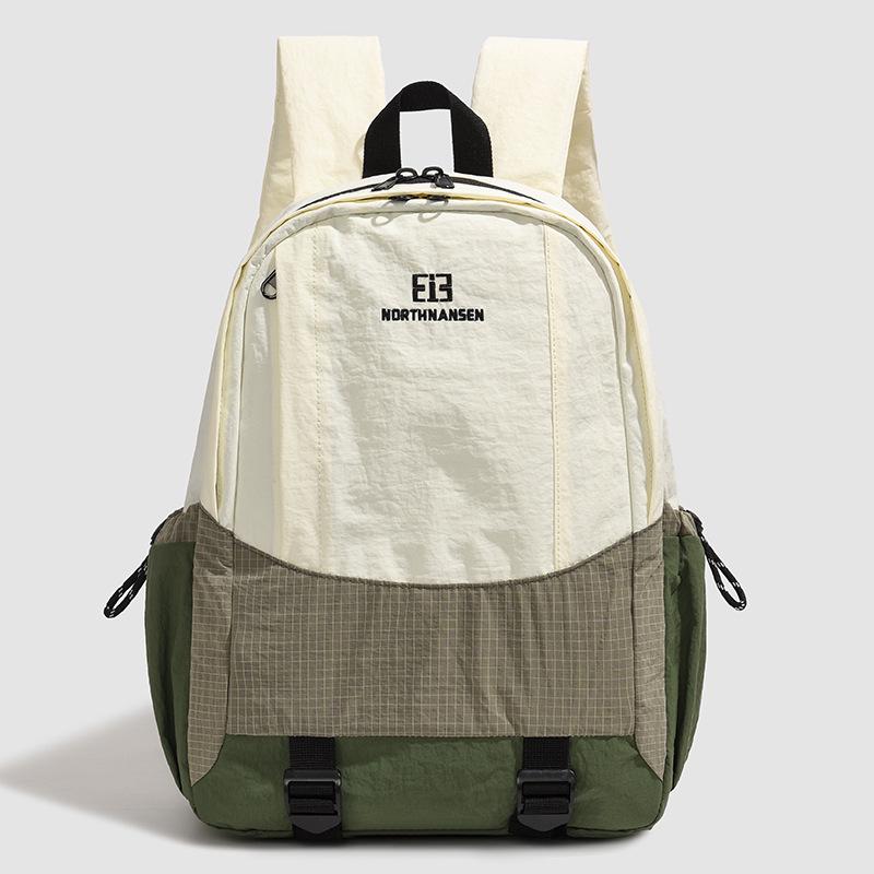 Forest-Style Women's Lightweight Hiking Backpack - Fresh, Sweet Contrast Colors, Large Capacity Dual Shoulder Bag