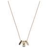 Letter Logo Metal Necklace Women Necklace Gold CI905GDWT