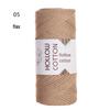 2mm Hollow Pure Cotton Scarf & Bag Yarn for DIY Crochet and Handwoven Projects