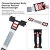 3 In 1 Spring Arm Muscle Exerciser Chest Expander with 5 Springs Fitness Equipment