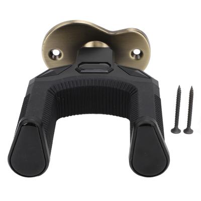 Guitar Wall Mount Hook Auto Locking Metal Guitar Wall Hanger for Electric Acoustic Guitars Bass