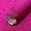 40x100cm Shimmer Fine Glitter Faux Leather Sheets Solid Color Synthetic Leather Fabric Roll for Earrings Hair Bows Pouches Bags