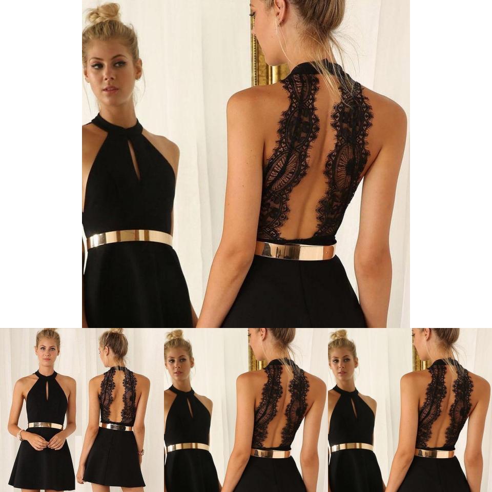 Elegantes Damen Sommerkleid aus Chiffon, perfekt für Cocktailpartys und Abendveranstaltungen
