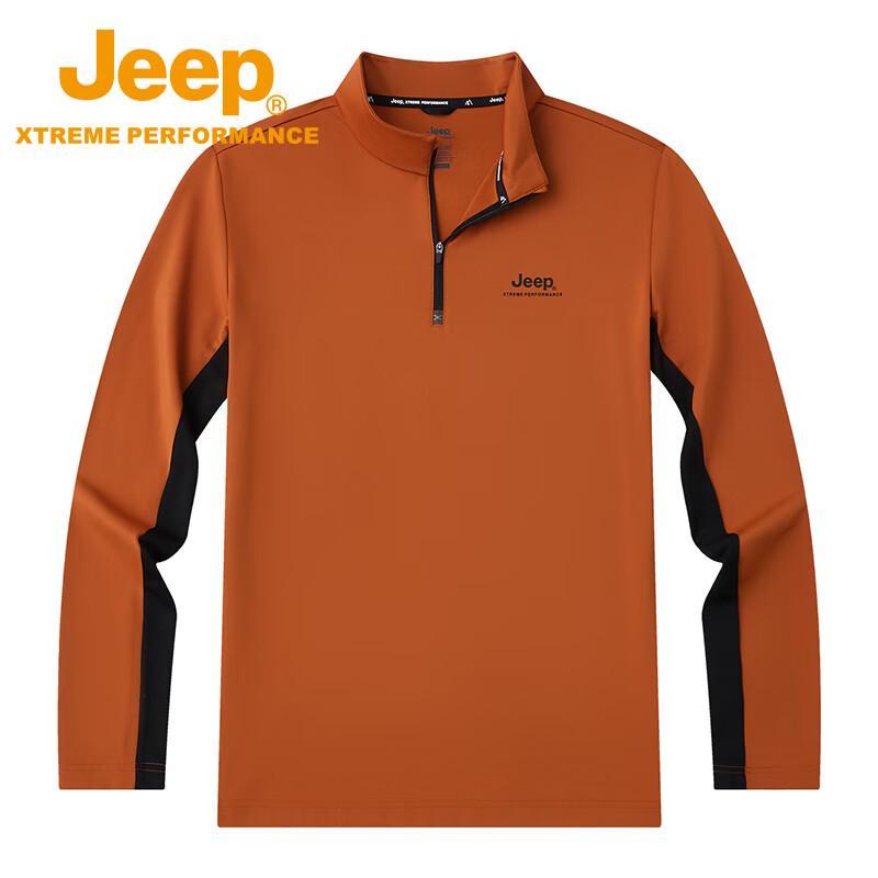 

Jeep Men s Long Sleeve Quick-Dry Outdoor T-Shirt L