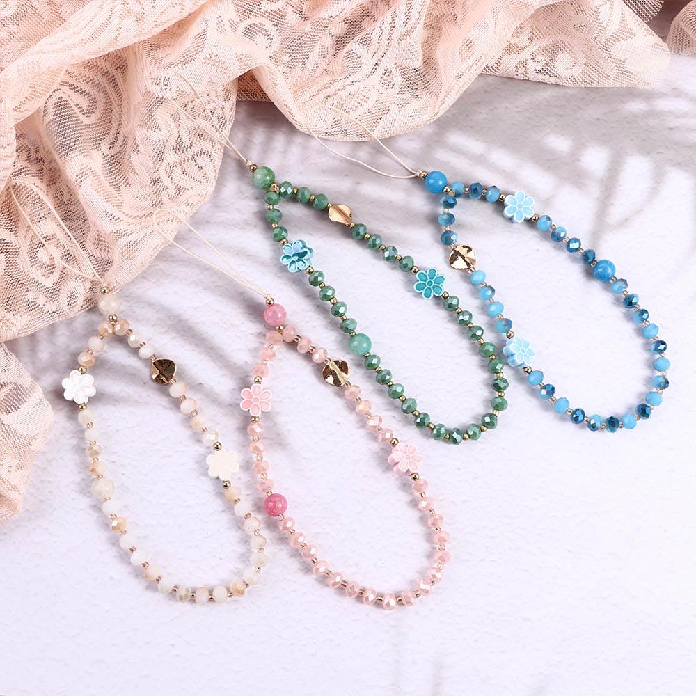 

Anti-Lost Rope Crystal Stone Beads Lanyard Mobile Phone Strap Mobile Phone Chain Cell Phone Lanyard