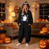 Couple's Flannel Costume for Halloween Matching Loungewear