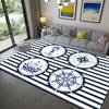Nautical Rugs for Kids, Bedroom, Kitchen, Living Room & Bathroom - Stylish Home Decor Floor Mats