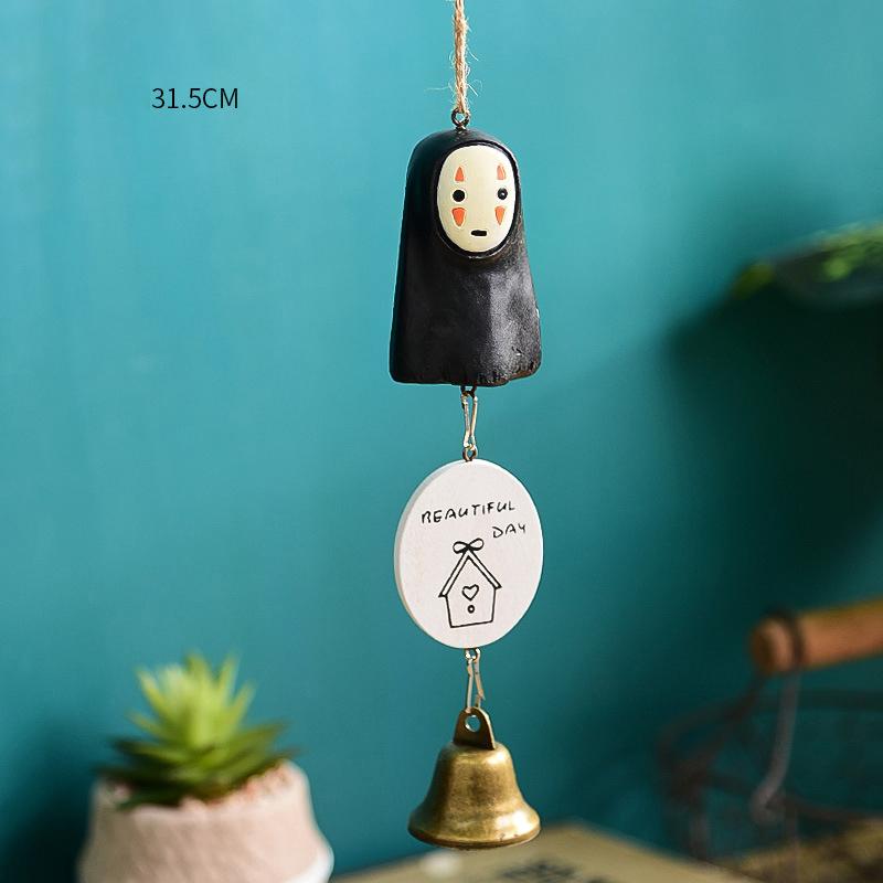 Japanese Style Outdoor Wind Chime Ornaments Balcony Room Indoor Jingle Door Pendant Healing Style High-End Bell