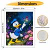 Disney Digital Oil Painting Art Kit Donald Duck Butterfly Garden Handmade Coloring Painting Home Decor