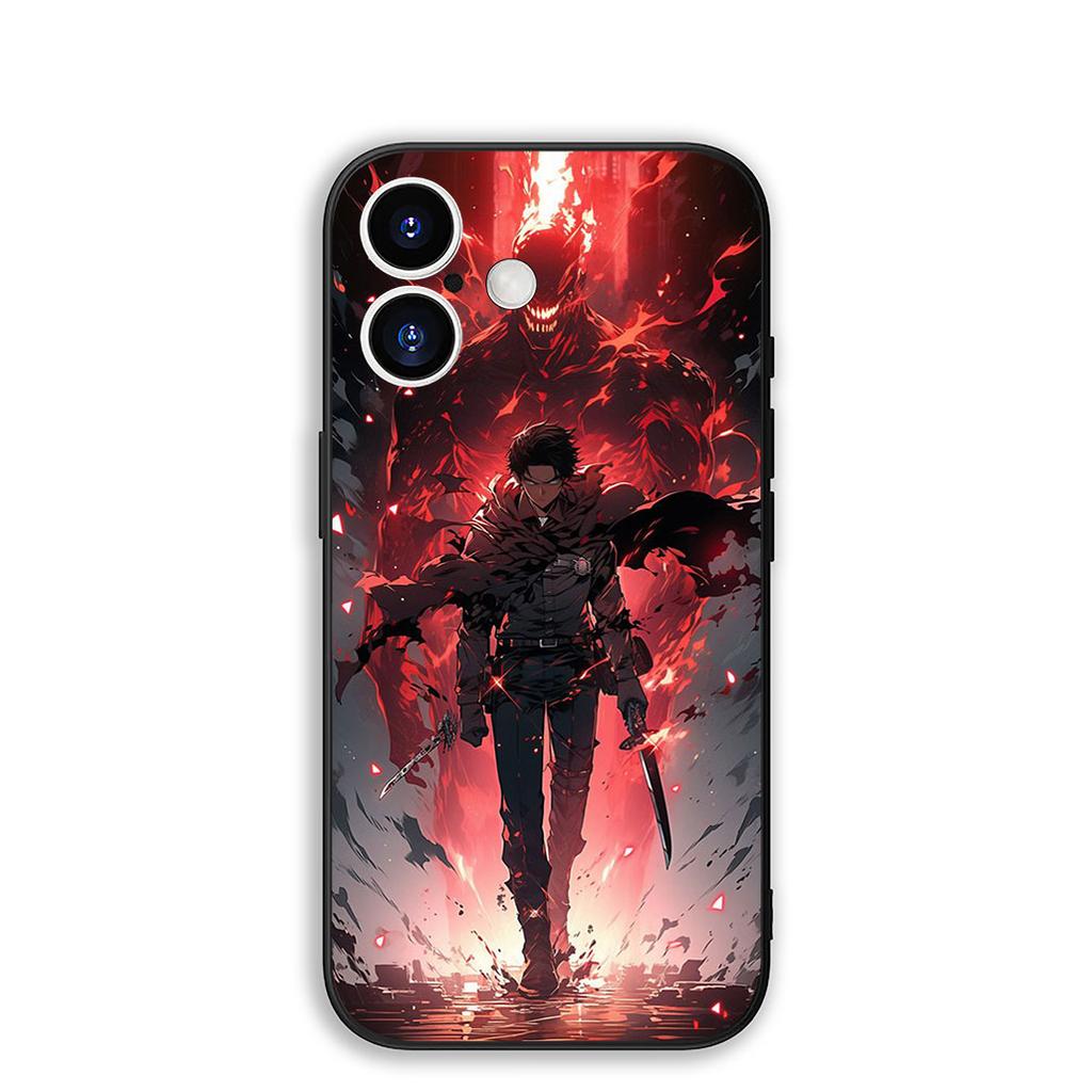 Casing for Samsung Galaxy S22 S21 S20 FE Ultra Plus A07 A17 A15 A16 A25 A57 A37 Cover Phone Case Attack on titan levi Wallpaper