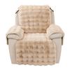 Soft Plush Armchair Cover Washable Plush Recliner Cover Comfortable Household Sofa Cover Thicken Chair Couch Cover Winter Padded