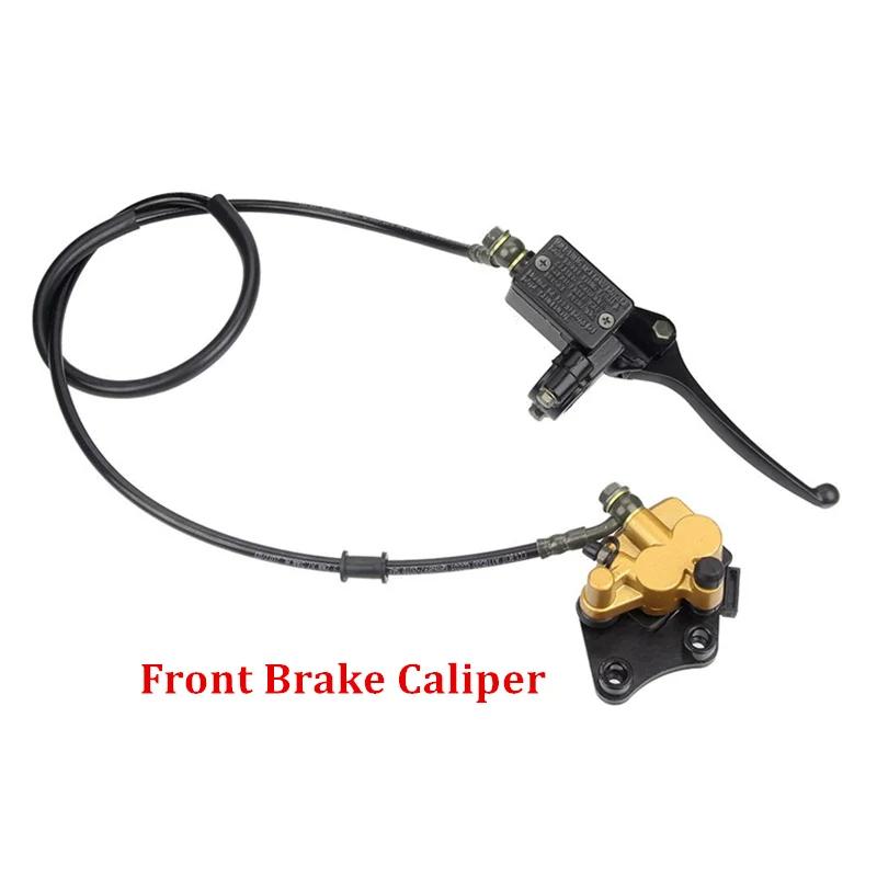 Off Road Motorcycle Accessories 50-110CC CRF50 CR70 Rear Brake Assembly Disc Brake Up and Down Pump Master Cylinder Caliper Set
