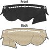 YOJOJOCO Dash Cover For Hyundai Sonata 2014 2013 2012 2011 Accessories Flannel Dashboard Cover Dash Mat Center Console Cover Sunshield Protector Pad