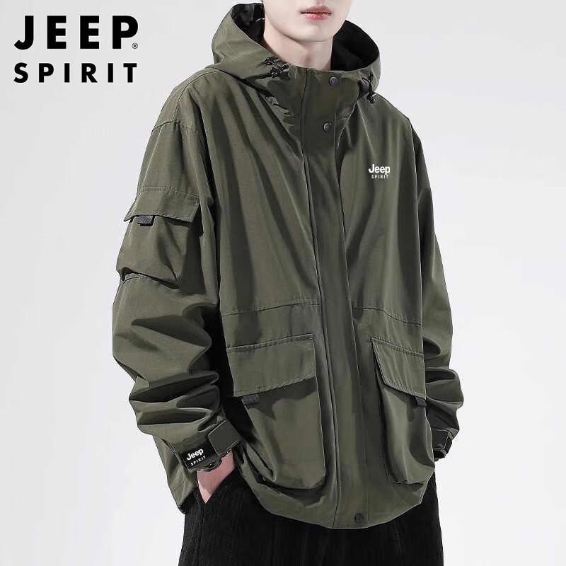 JEEP SPIRIT Men's Autumn Winter Casual Jacket