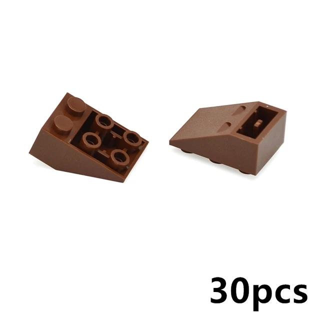 Sklon obrácený 2x1x3 Stavebnice Kompatibilní 2449 Technické díly DIY Sestavovací částice Skloněná plocha Obrácené cihličky MOC Hračky