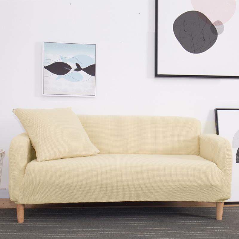 Thickened Sofa Cover, Single or Double Three Seat Sofa Cover, Fully Covered Sofa Cushion Cover