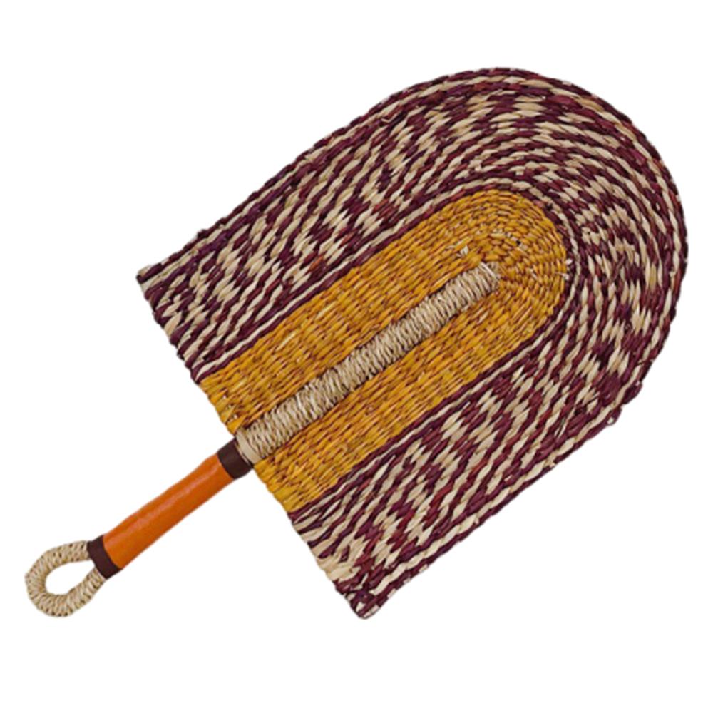 

Vintage Hand Braided Fan Bohemian Summer Cooling Fan Decorative Handheld Fans Photo Prop Style C