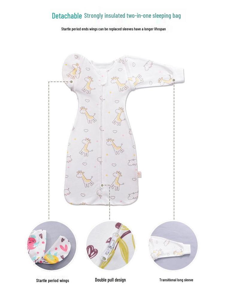 Winter Surrender Style Baby Sleeping Bag: Anti-Kick & Anti-Startle Newborn Swaddle Quilt