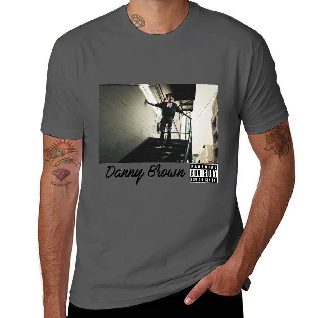 Danny Brown Atrocity Exhibition TShirt Casual Simple Design Short Sleeve Shirt