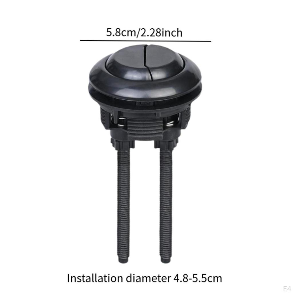 Toilet Button Double Flush Tank Valve Accessories Replacement