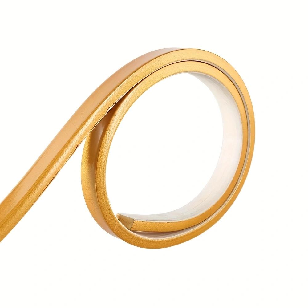1PC 1m/39.37inch 3D PVC Wall Molding Soft Line Self-Adhesive Trim Line Frame Skirting Border Decor Strip Background