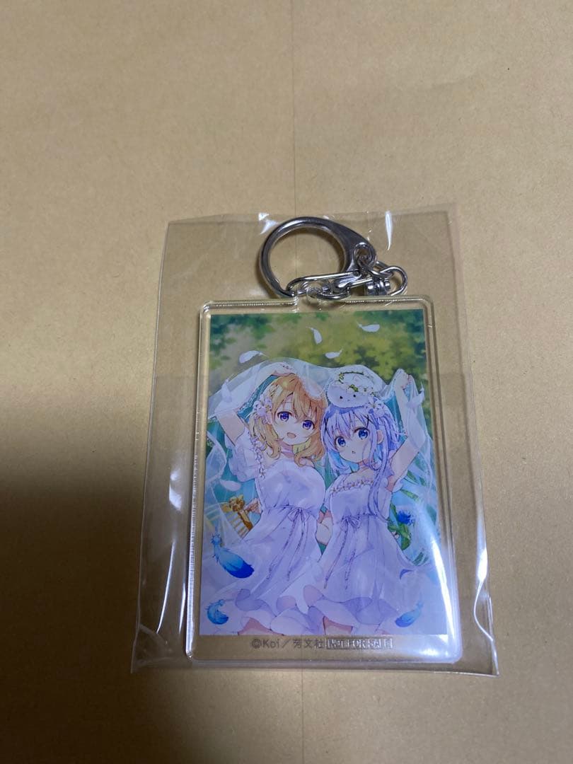 [USED] Animate Book Fair Bonus: Is the Order a Rabbit? Acrylic Keychain