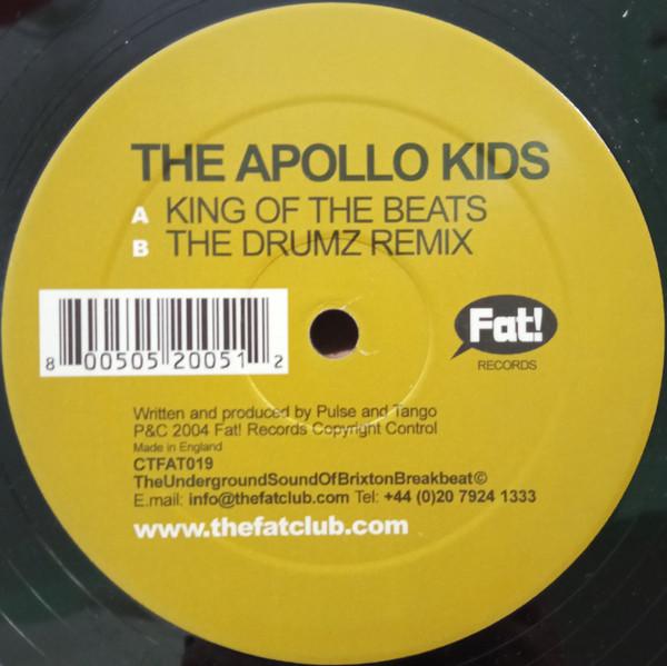 

12-дюймовая пластинка APOLLO KIDS King Of The Beats CTFAT019 FAT 2004 UK Dance Electronica Б/у