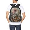 Magical Mushroom Field Student Backpack School Bag Hiking Travel Daypack for Men Women Fashion Bookbag Shoulder Bags