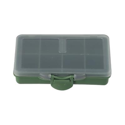 Caja Caja de Pesca Cajas Compartimentos para Carpas Pesca Verde PP