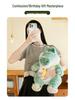 Mr. Crocodile Plush Toy - Cute Large Sleeping Pillow for Kids