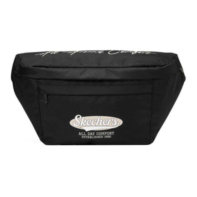 

Новая тканевая сумка через плечо Skechers, сумка кроссбоди обычная унисекс угольно-черная L323U163-0018 52.1*11.9*21.1CM