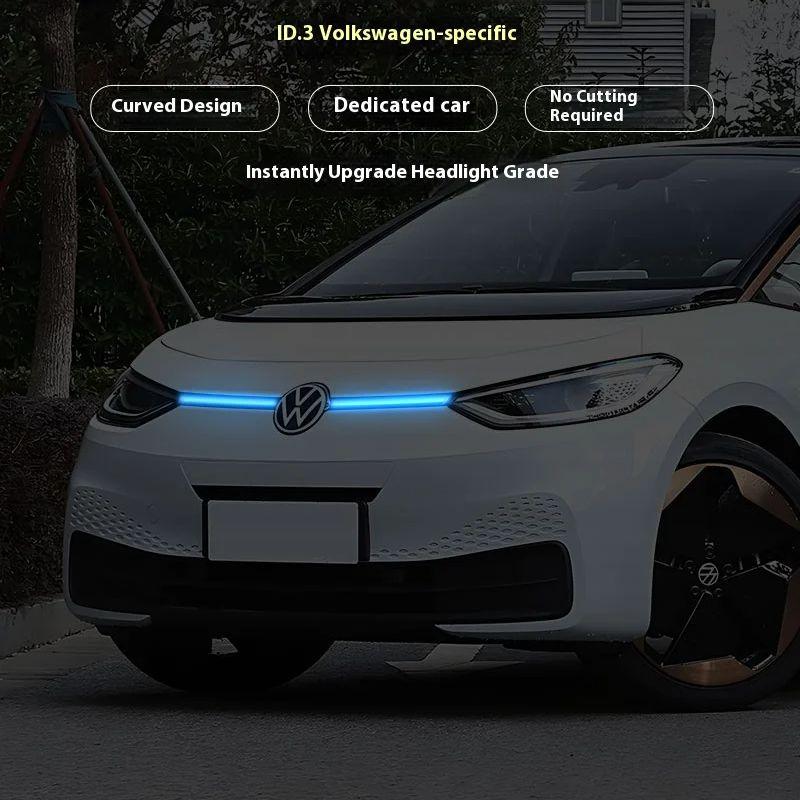 2026 Hot For Volkswagen VW Custom Tint Film for Volkswagen ID3 Headlights & Daytime Running Lights, DRL Color Change Vinyl Wrap,