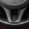 Car Decoration Carbon Fiber Steering Wheel Cover For Genesis G70 -2026 Carbon Fiber Red Styling Interior Accessories