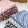 145x50/100cm Pink Plaid Pure Cotton Fabric For Women's Dresses, Shirts, Tablecloths, Home Decoration Handmade DIY Fabric TJ7400