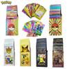 55Pcs Pokemon Cards VSTAR GX EX VMAX MEGA TAG TEAM Energy Trainer Charizard Pikachu Rare Collection Battle Card I36