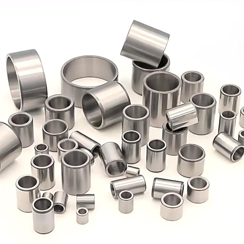 2Pcs Inside Diameter 17mm Bearing  Inner Guide Sleeve Bearing Steels Wear Resistant Bushing Steel Sleeve