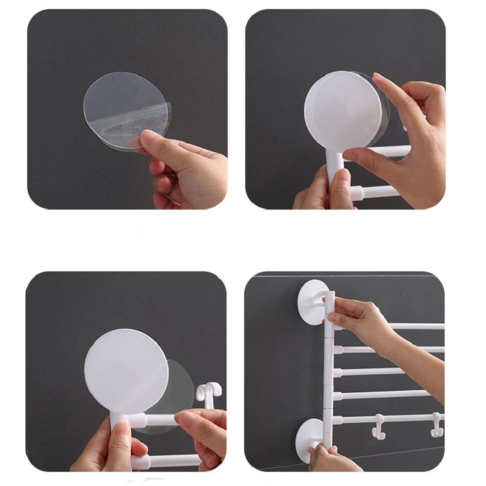 Bath Stand Wall Mounted Organization Bathroom Storage Holder Towel Hanger Towel Rack Towel Bars