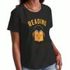 Readers Are Leaders Wounisex's Cotton T Shirt,Premium Cotton Graphic,Durable,Casual Fashion,Book Lover Tee,Library Gift,Reading Enthusiast Shirt,Comfo
