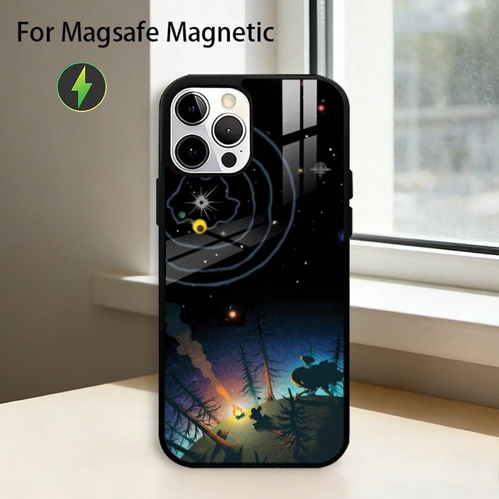 

Cool Outer W-Wilds Phone Case For iPhone17,16,15,14,13,12,11 Plus,Pro Magnetic For Magsafe Wireless Charging iPhone11PROMAX