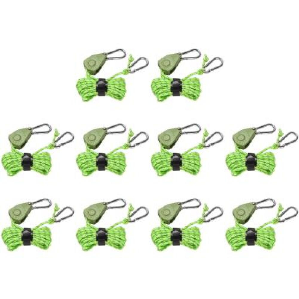 Flaschenzughaken Campingzelt-Befestigungsseil Einstellbare Baldachinschnalle Seilspanner Winddichte Zeltspannseile Ratschenaufhänger