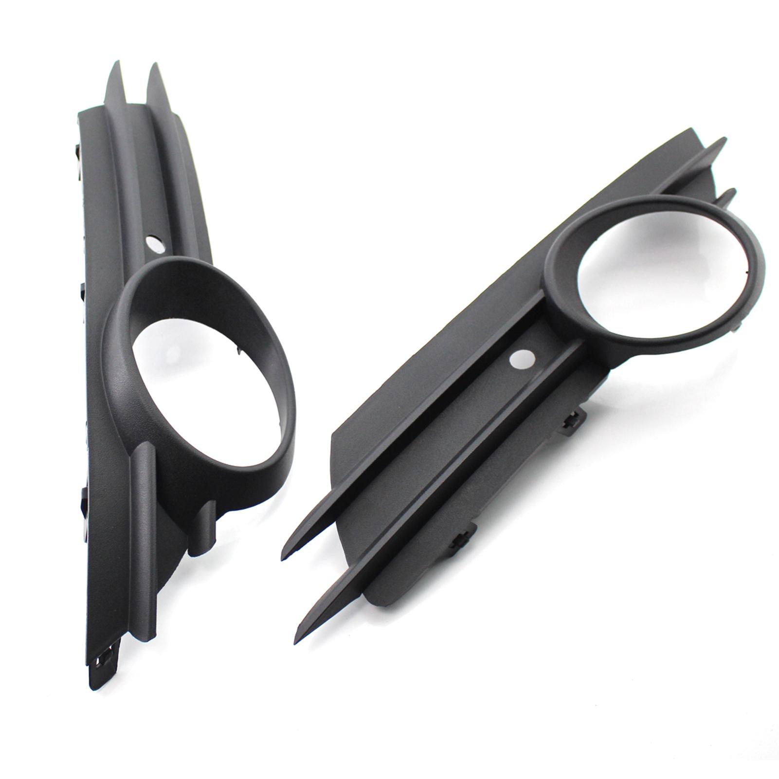 D MK3 2006-2011 Pair of Fog Light Covers 13229484 13229485 OE Number Black ABS Replacement with Anti-design for Front Bumper