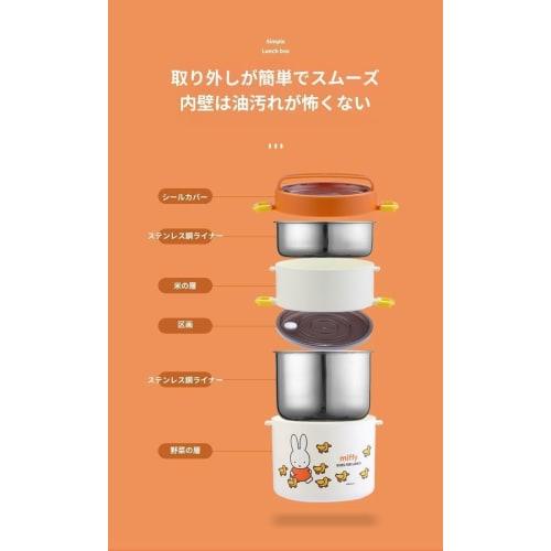 Deerou Insulated Lunch Box, Soup Jar, Vacuum Insulated Soup Lunch Set, Large Capacity Lunch Jar, Insulated Lunch Box, Large Capacity Lunch Jar, Rice B