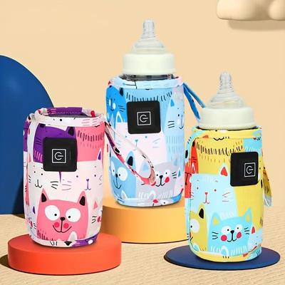 USB Milchwasserwärmer Reise Kinderwagen Isoliertasche Flaschenwärmer Tragbar Flaschenfütterungswärmer Weihnachten