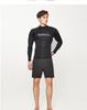 Men's Quick-Dry Long Sleeve Wetsuit for Surfing, Snorkeling, and Water Sports - Sun Protection & Jellyfish Defense.