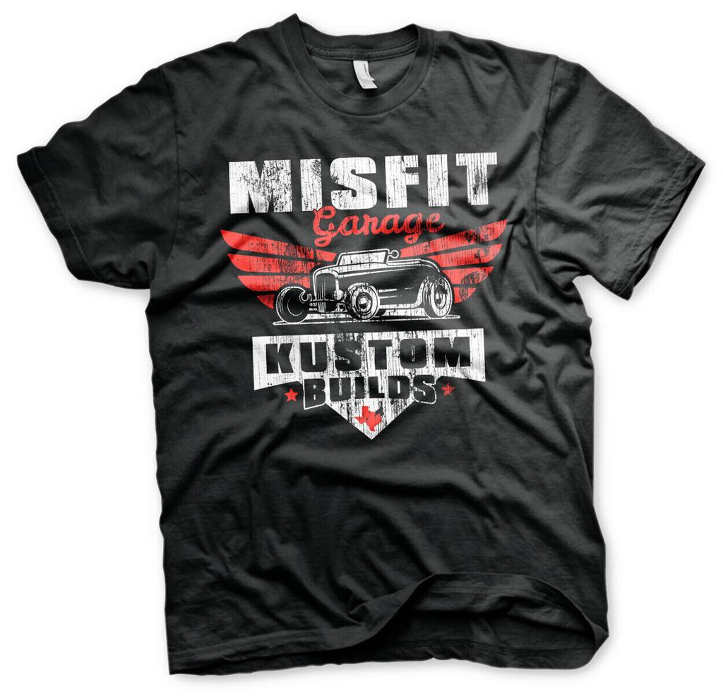 SALE Officially Licensed Misfit Garage Kustom Builds Mens T-Shirt