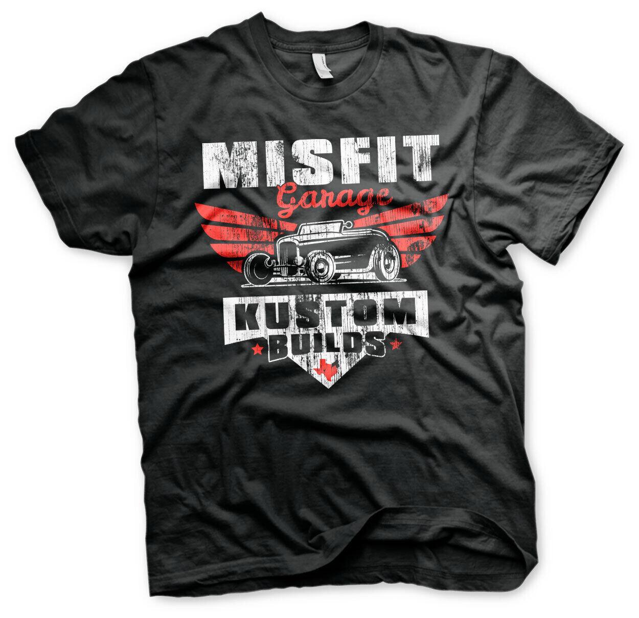 SALE Officially Licensed Misfit Garage Kustom Builds Mens T-Shirt XXXL