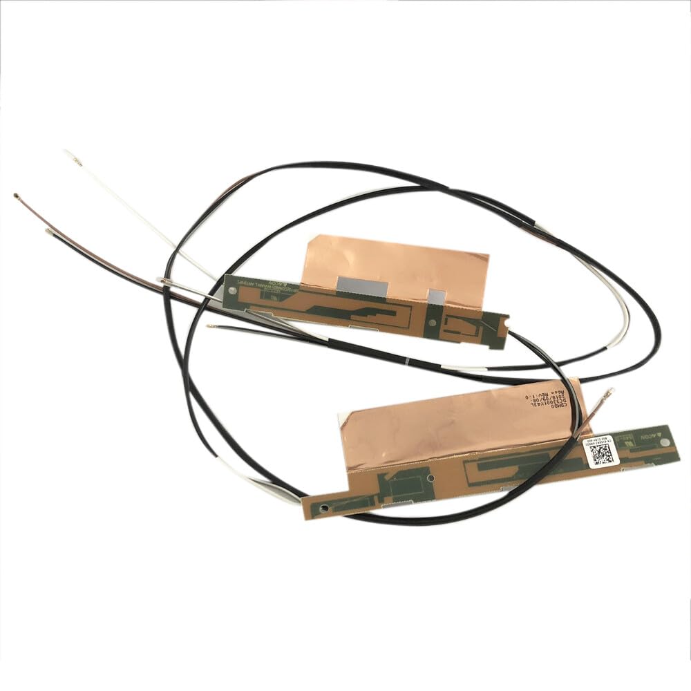 HSSDTECH WiFi Antenna Cable for Dell Latitude 5580 and Precision 3520 (DC33001Y43L, A166N7)