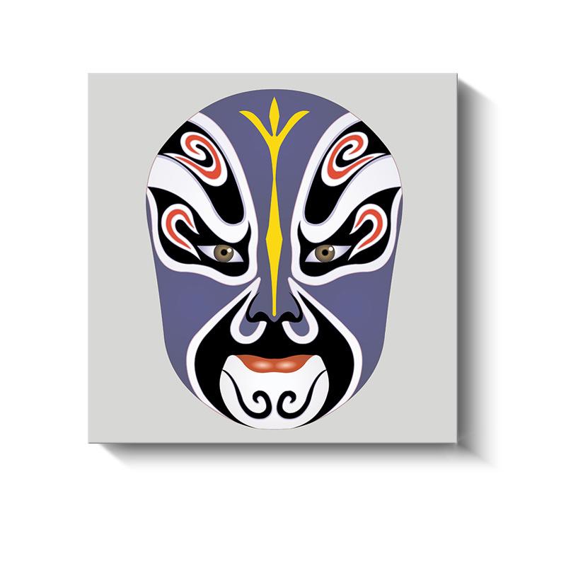 Nuovi Dipinti Decorativi Cinesi Opera Sichuanese Opera di Pechino Maschere d'Opera Poster e Stampe su Tela per Decorazione Soggiorno