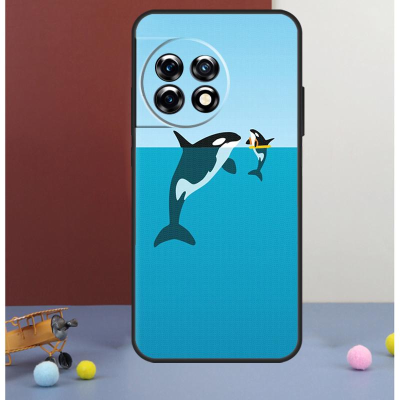 Walhai Fische Hülle Für OnePlus 13 12 R 11 9 10 Pro 8T 9RT 10T OnePlus Nord CE 4 2 3 Lite N20 N30 Hülle